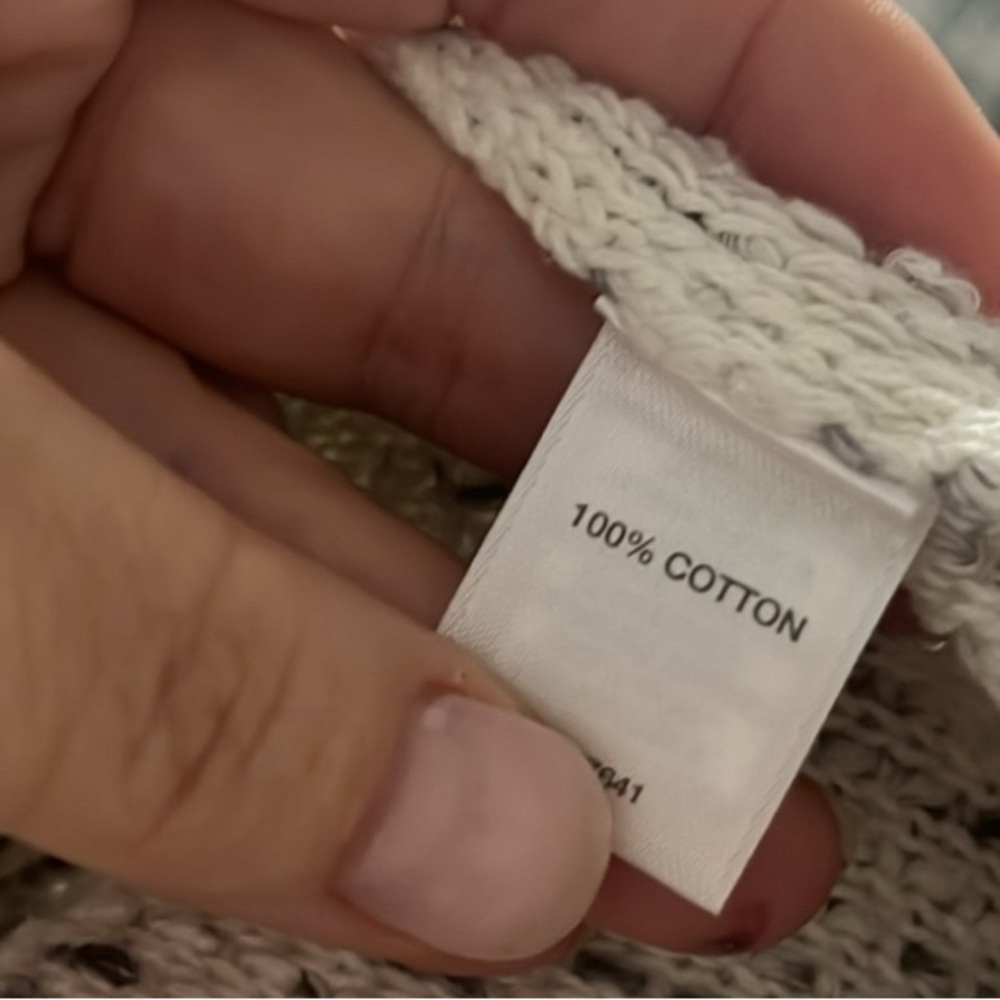 Pure J.Jill New! Cotton Speckled Cardigan - Picture 2 of 5